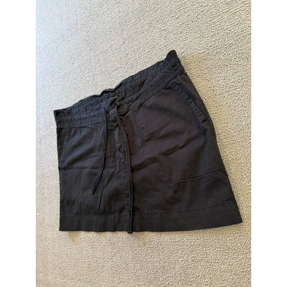 James‎ Perse Womens Size 28 Black Cargo Mini Skirt Drawstring Waist - Picture 8 of 10